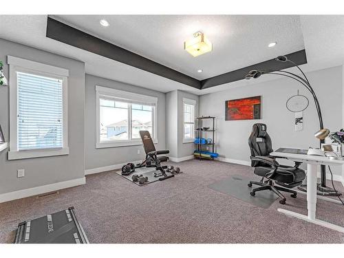 624 Harrison Court, Crossfield, AB - Indoor Photo Showing Office