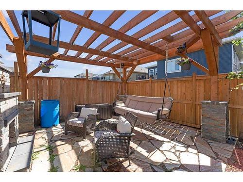 624 Harrison Court, Crossfield, AB - Outdoor With Deck Patio Veranda