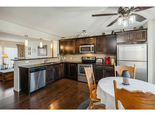 176 Elgin Meadows Park Se, Calgary, AB - Indoor Photo Showing Kitchen With Stainless Steel Kitchen