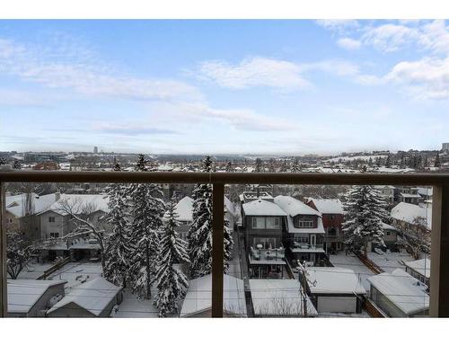 711-429 14 Street Nw, Calgary, AB - Outdoor With Balcony With View