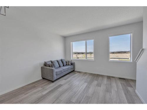 864 Cornerstone Boulevard Ne, Calgary, AB - Indoor Photo Showing Living Room