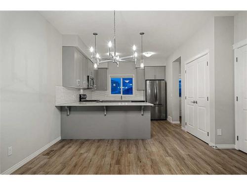 155 Corner Meadows Grove Ne, Calgary, AB - Indoor Photo Showing Kitchen With Upgraded Kitchen