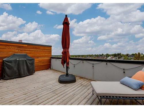 406-3450 19 Street Sw, Calgary, AB - Outdoor With Deck Patio Veranda