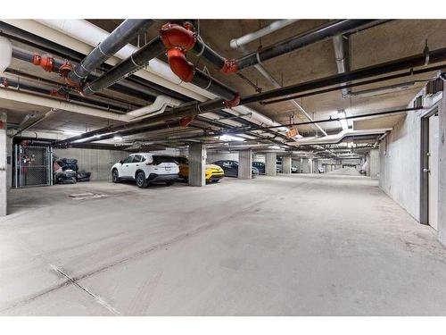 404-7130 80 Avenue Ne, Calgary, AB - Indoor Photo Showing Garage