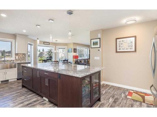 1112 High Country Drive Nw, High River, AB - Indoor Photo Showing Kitchen With Upgraded Kitchen