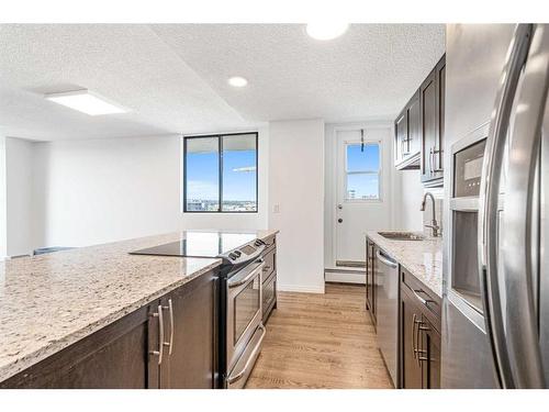 804-215 14 Avenue Sw, Calgary, AB - Indoor Photo Showing Kitchen