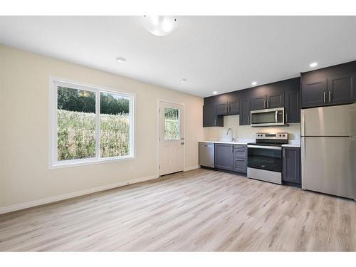 22 Valarosa Park, Didsbury, AB - Indoor Photo Showing Kitchen With Stainless Steel Kitchen