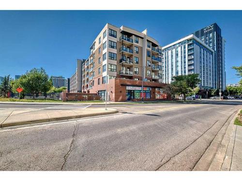 220-955 Mcpherson Road Ne, Calgary, AB - Outdoor With Balcony With Facade