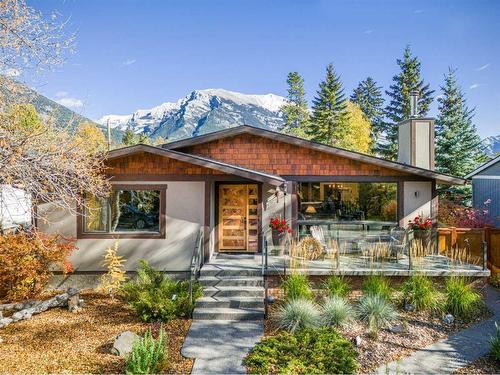 1005 9 Avenue, Canmore, AB - Outdoor With Deck Patio Veranda