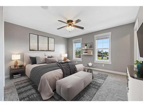 396 Rainbow Falls Drive, Chestermere, AB - Indoor Photo Showing Bedroom