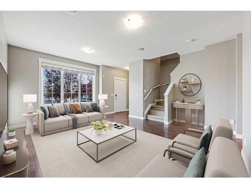 396 Rainbow Falls Drive, Chestermere, AB - Indoor Photo Showing Living Room