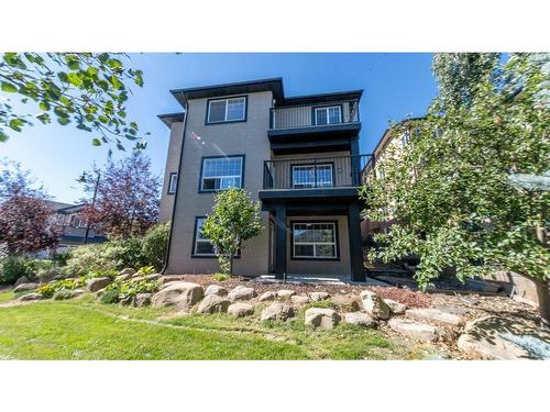 212 Sherwood Rise Nw, Calgary, AB - Outdoor With Balcony With Facade