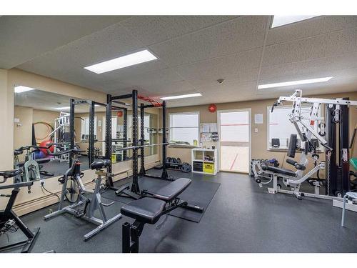 512-300 Meredith Road Ne, Calgary, AB - Indoor Photo Showing Gym Room