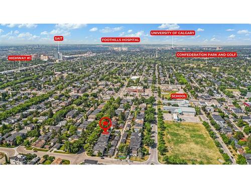 414 23 Avenue Nw, Calgary, AB - Outdoor With View