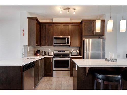 409 Legacy Boulevard, Calgary, AB - Indoor Photo Showing Kitchen With Stainless Steel Kitchen