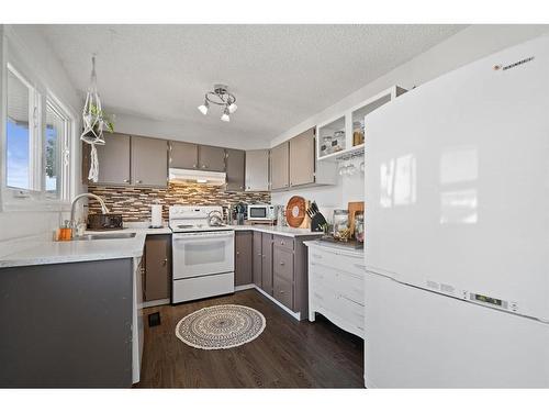 268 Fallswater Road Ne, Calgary, AB - Indoor Photo Showing Kitchen With Upgraded Kitchen