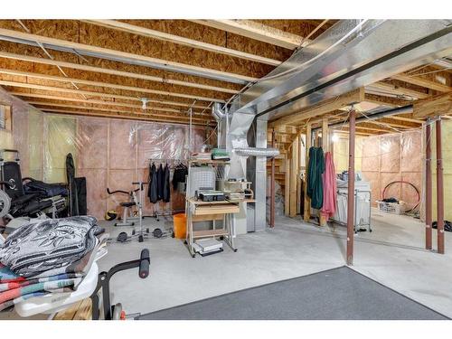 206 Harvest Creek Close Ne, Calgary, AB - Indoor Photo Showing Basement