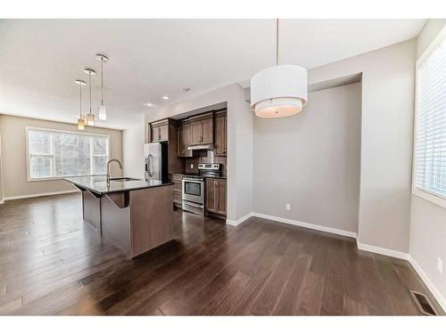 544 Panatella Walk Nw, Calgary, AB - Indoor Photo Showing Kitchen With Upgraded Kitchen