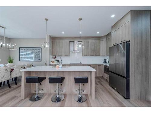 271 Belvedere Drive Se, Calgary, AB - Indoor Photo Showing Kitchen With Upgraded Kitchen