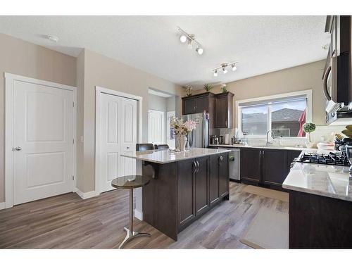 219 Cornerstone Avenue Ne, Calgary, AB - Indoor Photo Showing Kitchen With Upgraded Kitchen