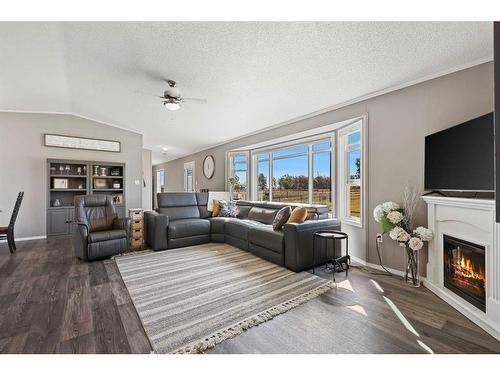 154034 Township Road 190, Rural Newell, County Of, AB - Indoor Photo Showing Living Room With Fireplace