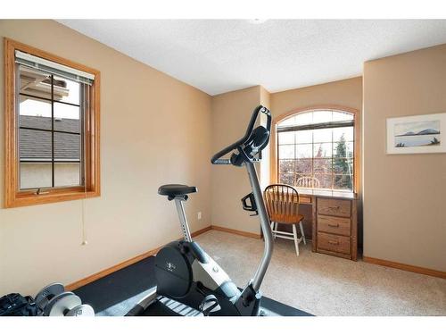 88 Citadel Green Nw, Calgary, AB - Indoor Photo Showing Gym Room