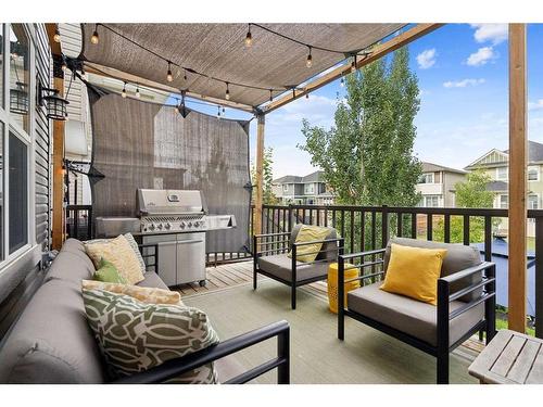 94 Auburn Springs Park Se, Calgary, AB - Outdoor With Deck Patio Veranda With Exterior