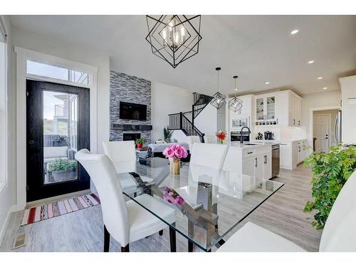 235 Precedence Hill, Cochrane, AB - Indoor Photo Showing Dining Room