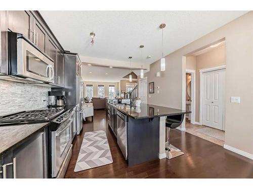 38 Auburn Crest Green Se, Calgary, AB - Indoor Photo Showing Kitchen With Stainless Steel Kitchen With Upgraded Kitchen