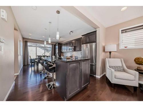 38 Auburn Crest Green Se, Calgary, AB - Indoor Photo Showing Kitchen With Stainless Steel Kitchen With Upgraded Kitchen