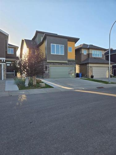 33 Savanna Grove Ne, Calgary, AB - Outdoor With Facade