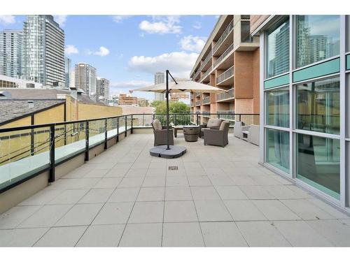 308-788 12 Avenue Sw, Calgary, AB - Outdoor With Deck Patio Veranda With Exterior