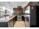 308-788 12 Avenue Sw, Calgary, AB  - Indoor Photo Showing Kitchen With Stainless Steel Kitchen With Double Sink 