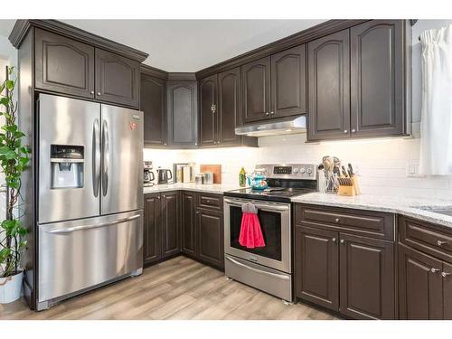 37 Lakeside Greens Close, Chestermere, AB - Indoor Photo Showing Kitchen With Stainless Steel Kitchen With Upgraded Kitchen