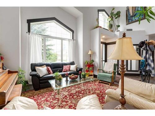 37 Lakeside Greens Close, Chestermere, AB - Indoor Photo Showing Living Room