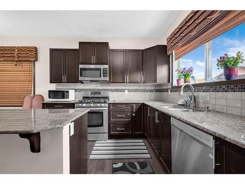 255 Skyview Point Road Ne, Calgary, AB - Indoor Photo Showing Kitchen With Stainless Steel Kitchen With Upgraded Kitchen