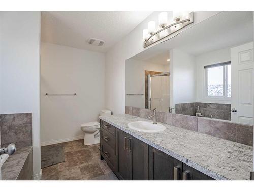 201 Hillcrest Drive Sw, Airdrie, AB - Indoor Photo Showing Bathroom