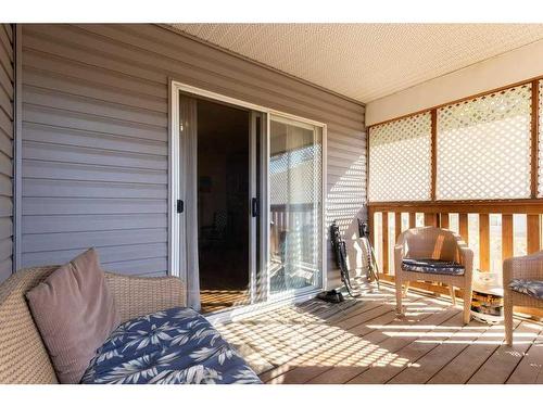 311 Carriage Lane Drive, Carstairs, AB - Outdoor With Deck Patio Veranda With Exterior