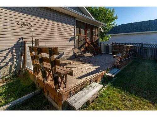 311 Carriage Lane Drive, Carstairs, AB - Outdoor With Deck Patio Veranda With Exterior