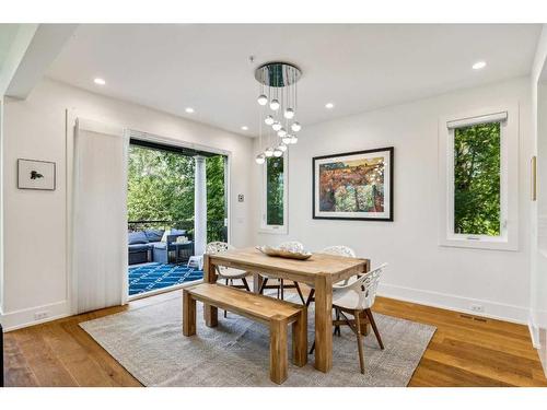 1130 23 Avenue Nw, Calgary, AB - Indoor Photo Showing Dining Room