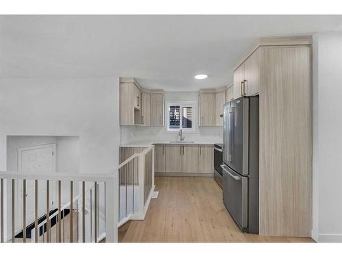 215 Falmere Way Ne, Calgary, AB - Indoor Photo Showing Kitchen With Stainless Steel Kitchen