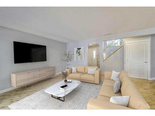 79 Citadel Estate Heights Nw, Calgary, AB - Indoor Photo Showing Living Room