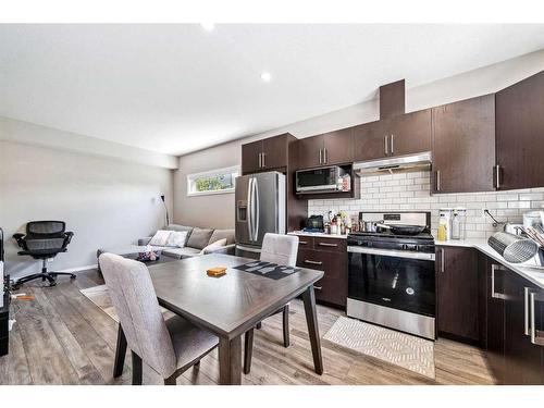 90 Redstone Way Ne, Calgary, AB - Indoor Photo Showing Kitchen With Upgraded Kitchen