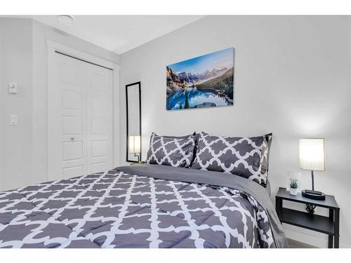 422 Seton Circle Se, Calgary, AB - Indoor Photo Showing Bedroom