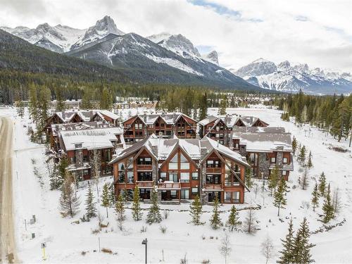 201-2100E Stewart Creek Drive, Canmore, AB - Outdoor With View