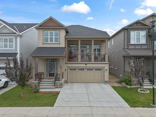 411 Windrow Common Sw, Airdrie, AB - Outdoor With Facade