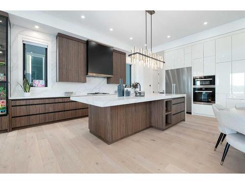 554 Marine Drive Se, Calgary, AB - Indoor Photo Showing Kitchen With Upgraded Kitchen