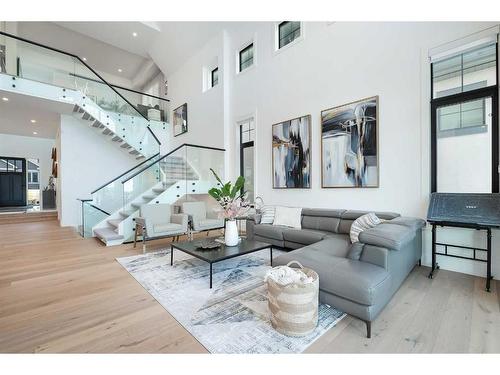 554 Marine Drive Se, Calgary, AB - Indoor Photo Showing Living Room