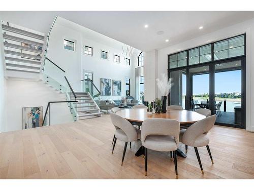 554 Marine Drive Se, Calgary, AB - Indoor Photo Showing Dining Room