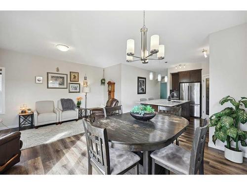 2132 Ravensdun Crescent Se, Airdrie, AB - Indoor Photo Showing Dining Room